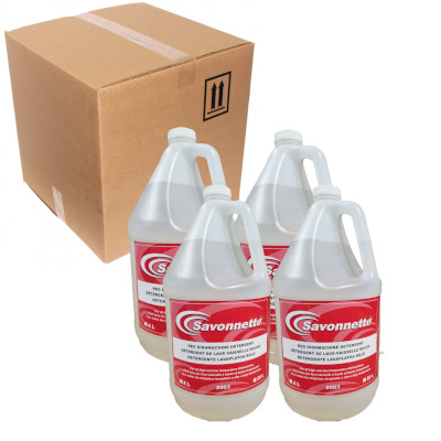 Détergent pour lave-vaisselle rouge 4x4L