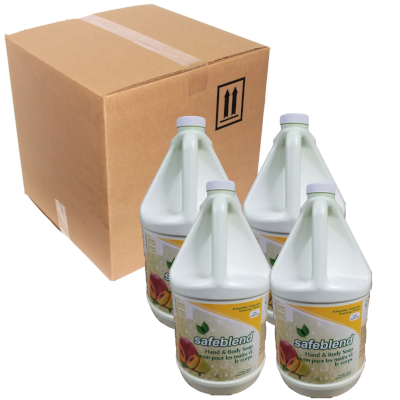 Safeblend savon pour les mains et le corps 4x4L
